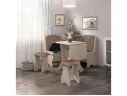 Скамья Лотос 550 / Ясень светлый / Велюр Коньяк арт. 1149707