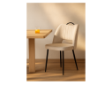 Barton beige / black Стул на металлокаркасе