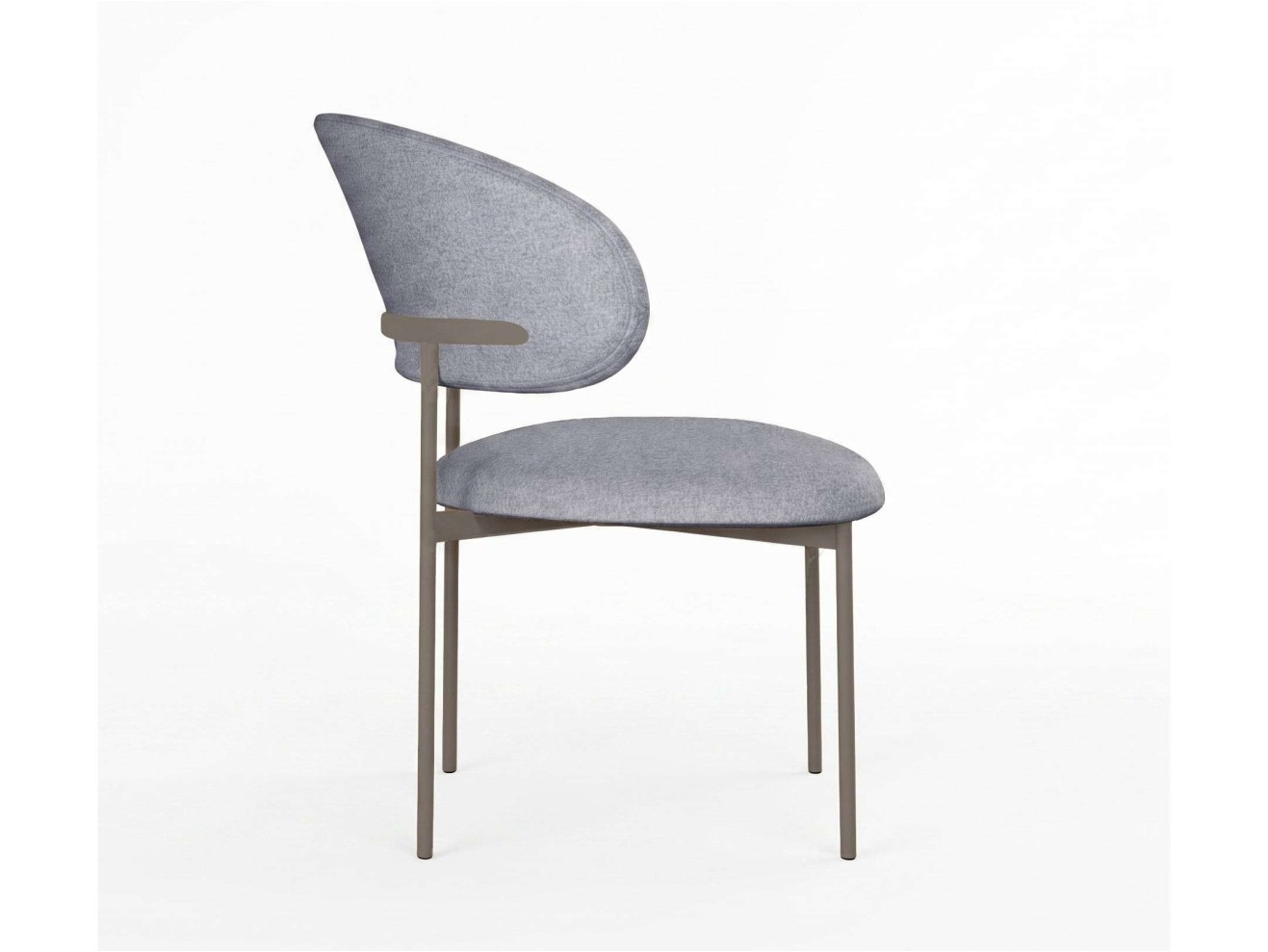 Стул DikLine 201 NS10 GREY, ножки капучино арт. 1596557