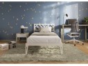 Кровать КМД 47 АЙРИС 900, белый арт. 1532403