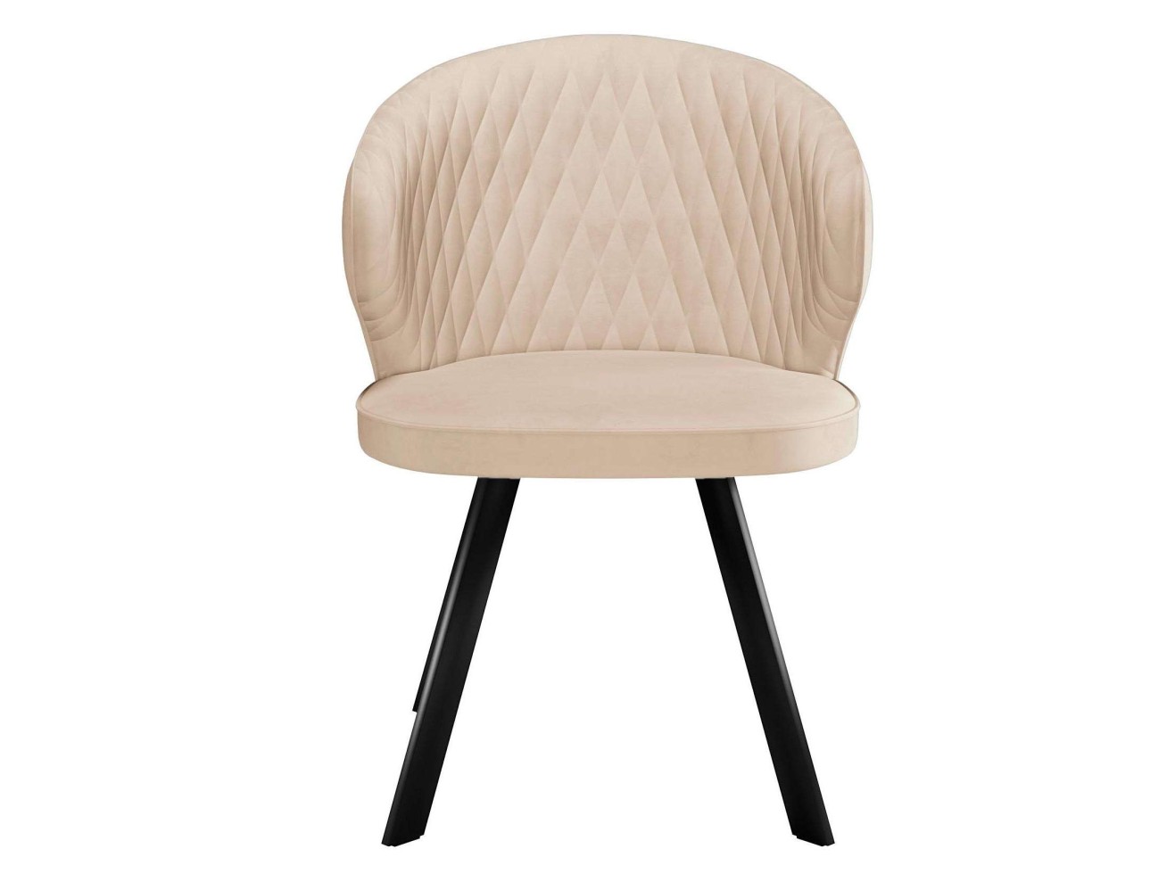 Стул DikLine 249 поворотный, B03 BEIGE, ножки черные