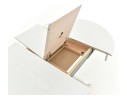 Обеденная группа Фабрицио белая, Атина (100363, 101888) арт. 1047405
