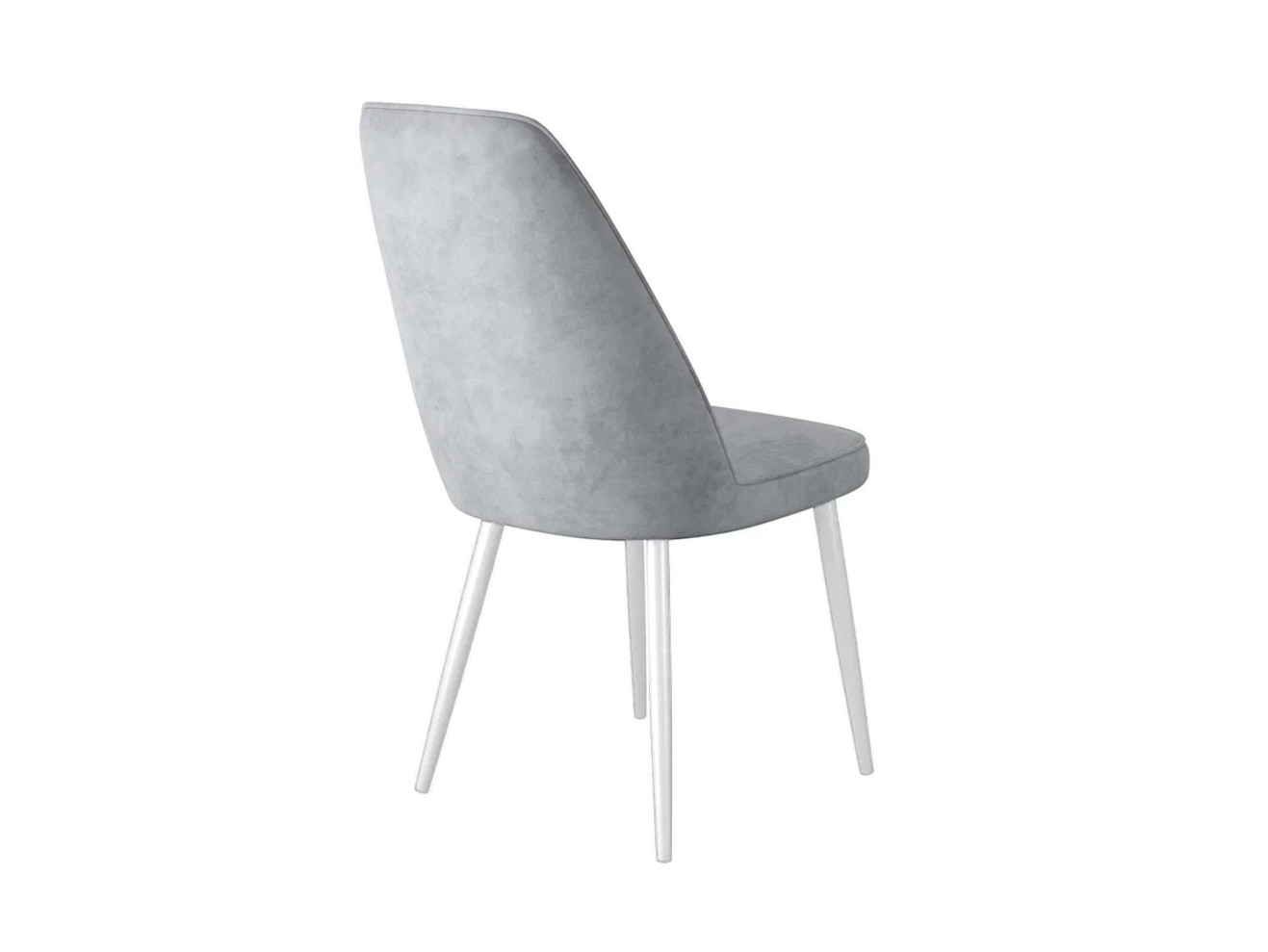 Стул DikLine 326 B22 GREY, ножки белые