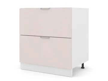 Шкаф напольный Каталея с 2-мя ящиками и 1-м скрытым ящиком 800х820х476