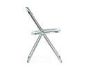 Fold складной clear gray-blue Пластиковый стул