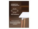 Table 120 white / wood Стол деревянный