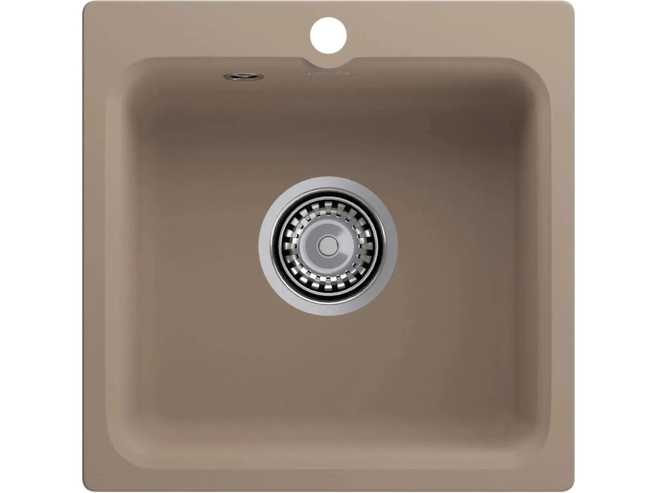 Мойка 430 GF-Smart 430 1-чаш 432*432 песочный арт. 1265973