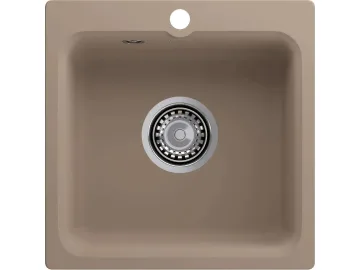 Мойка 430 GF-Smart 430 1-чаш 432*432 песочный