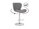Porch gray / chrome Барный стул