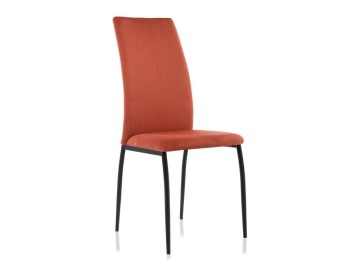 Tod red / black Стул на металлокаркасе