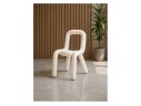 Garden white Стул на металлокаркасе