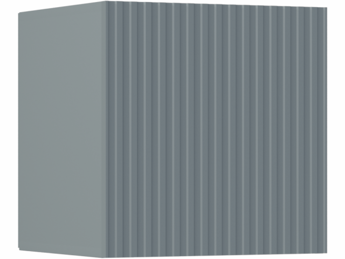 Оливия Шкаф навесной малый (Графит, Графит Софт) арт. 1058589