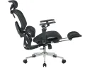 Кресло офисное STOOL GROUP TopChairs Prodigy с оттоманкой Черный арт. 1568393