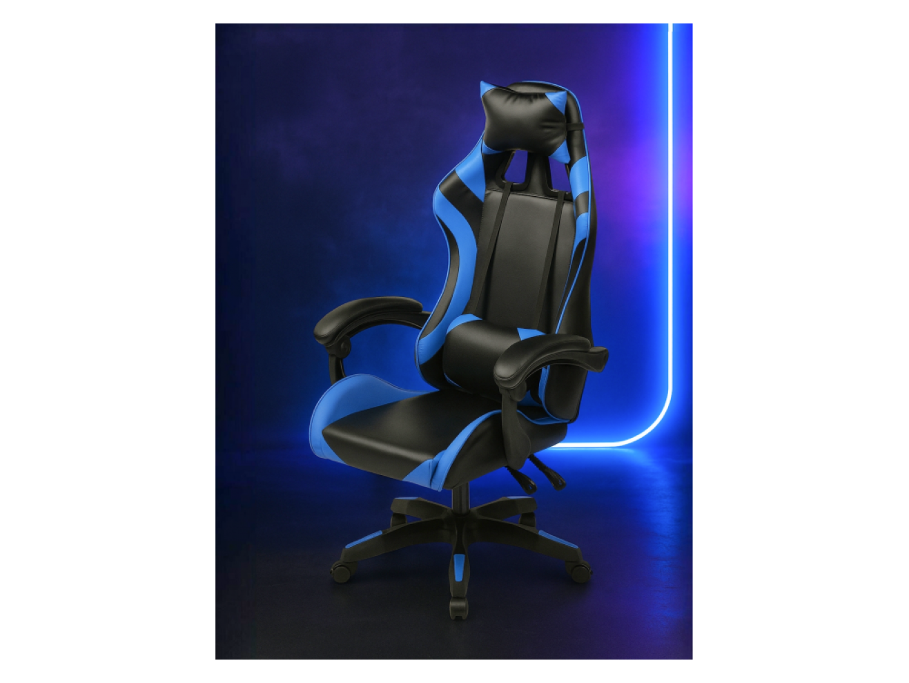 Rodas black / blue Офисное кресло