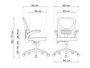 Konfi pink / white Офисное кресло арт. 1527713