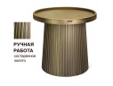 Столик журнальный Sheffilton SHT-CT94 патина золотая