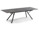 Ворен 180(240)x90 nero markina / черный Керамический стол
