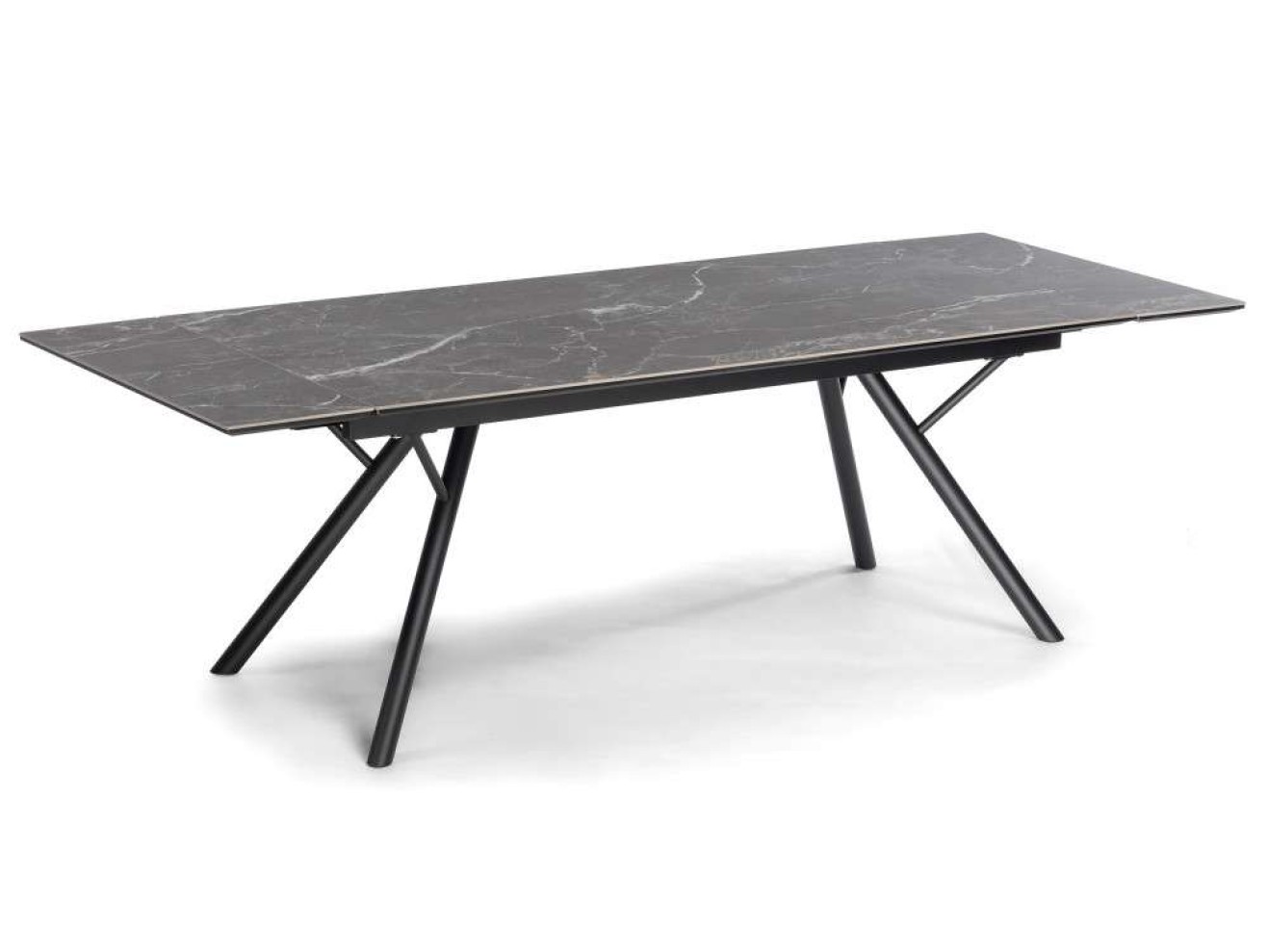 Ворен 180(240)x90 nero markina / черный Керамический стол