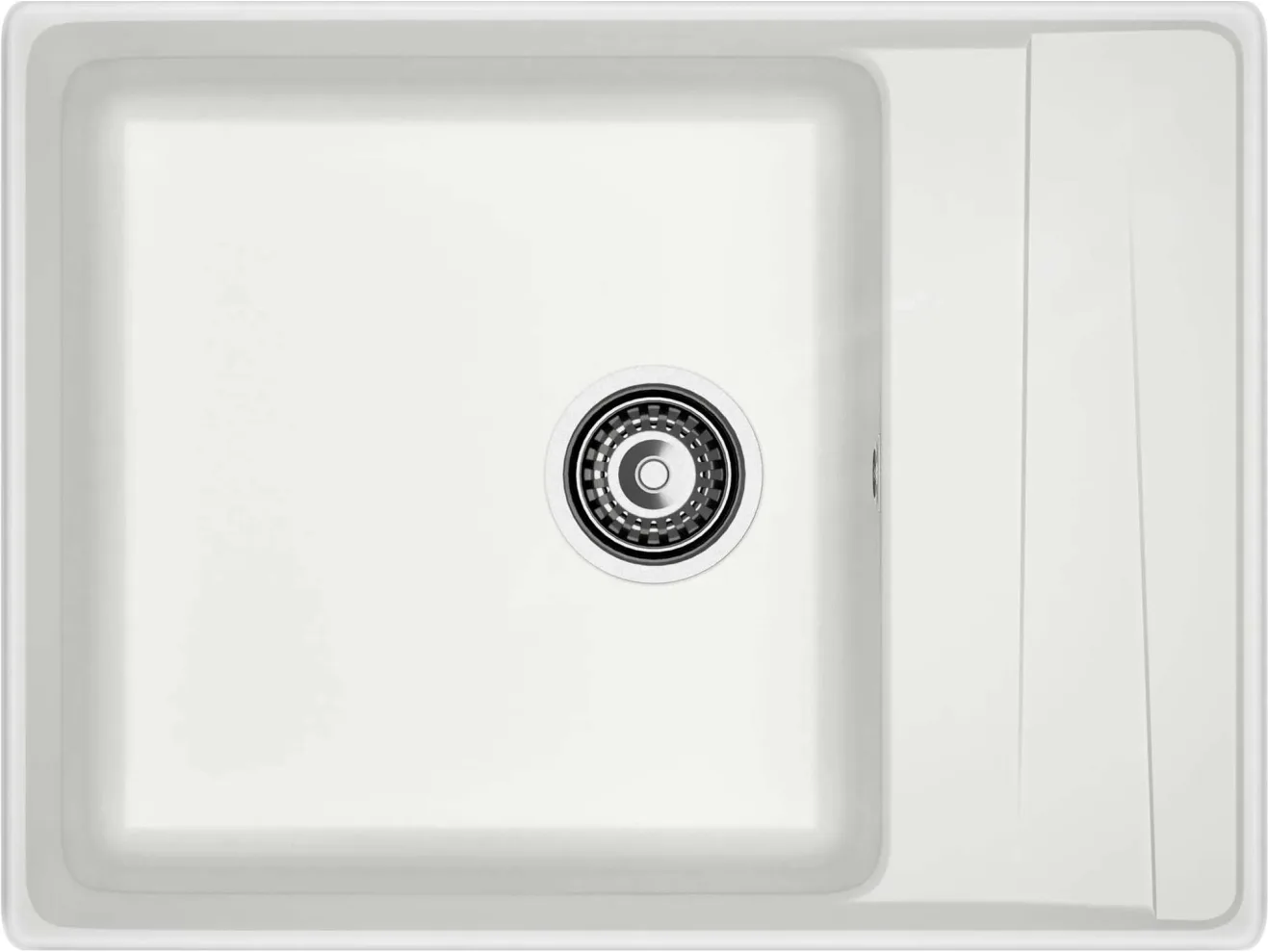 Мойка 660 Level 660L 1-чаш+кр 660*500 иней арт. 1265949