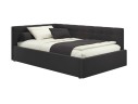 Мягкая кровать-тахта Bonna 1200 шоколад c ортопедическим основанием