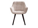 Стул DikLine 252 М поворотный, B03 BEIGE, ножки черные