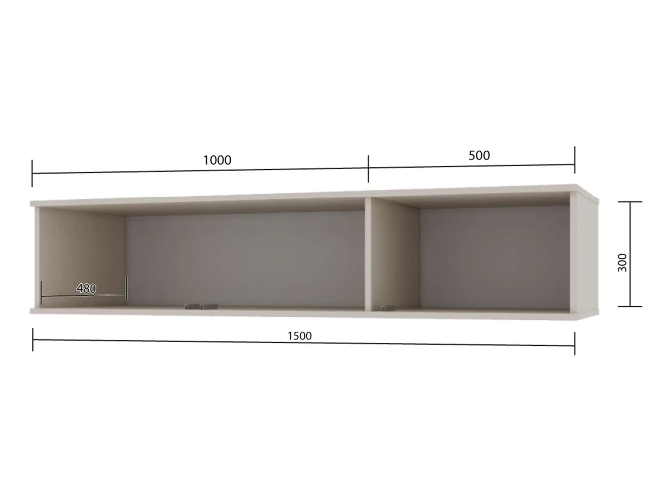 Антресоль Мика арт. Цб-00026786