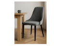 Kora dark gray / black Стул на металлокаркасе