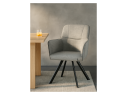 Elis gray / dark gray / black Стул на металлокаркасе