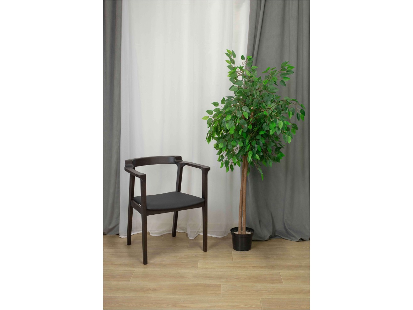 Стул Sheffilton SHT-S203 черный/венге арт. 1367599