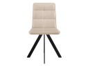 Стул DikLine 230 поворотный B03 BEIGE, ножки черные