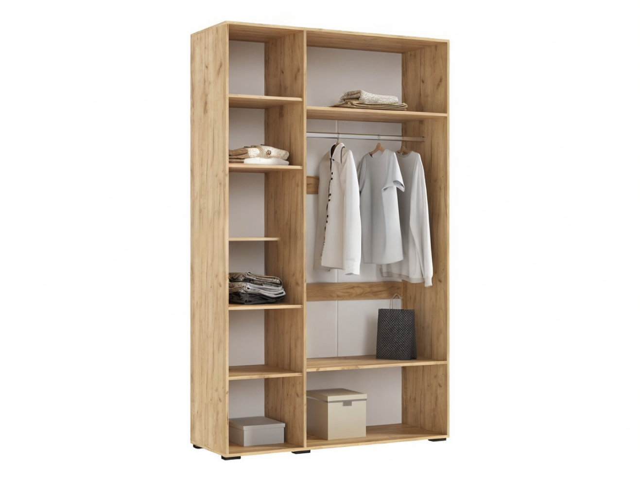 Ирис Шкаф 3-х ств. 1350 браш мени грин/дуб крафт арт. 1224649