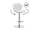 Trio white / chrome Барный стул
