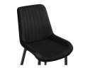 Seda-1 black / gold / black Стул на металлокаркасе