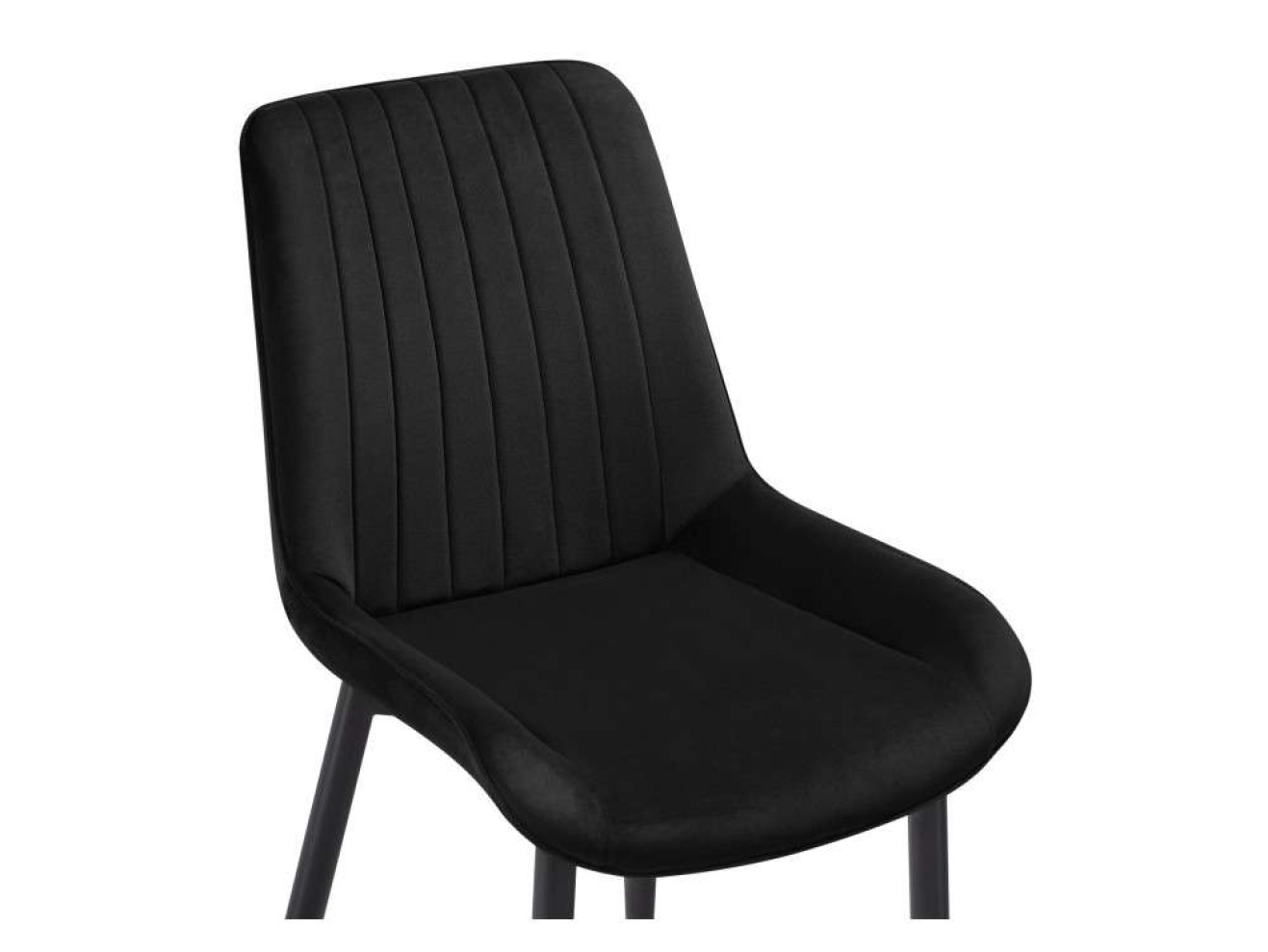 Seda-1 black / gold / black Стул на металлокаркасе