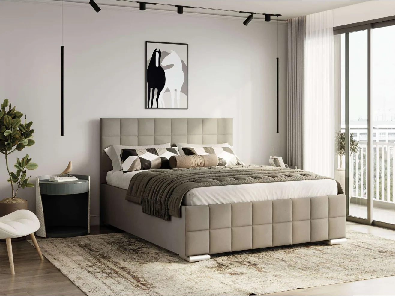 Кровать Патио 2 (140х200) с ПМ арт. 679657