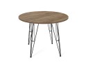 Стол SHT-TU10/90 ЛДСП черный муар/дуб галифакс табак