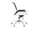 Кресло офисное TopChairs Crown SN, серо-голубой, белый арт. 1567877