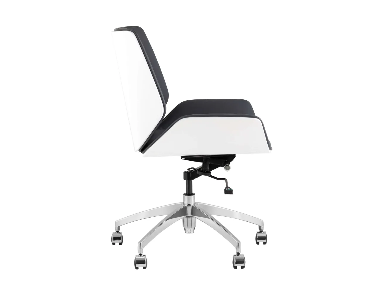 Кресло офисное TopChairs Crown SN, серо-голубой, белый арт. 1567877