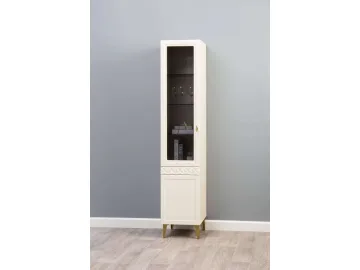 Шкаф-витрина Марион 16.397.01, Слоновая кость