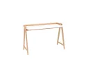 Стол письменный STOOL GROUP Pyramid 118*53 Белый/Светлое дерево арт. 1568225