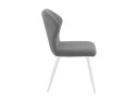 Стул DikLine 239М B22 GREY, ножки белые