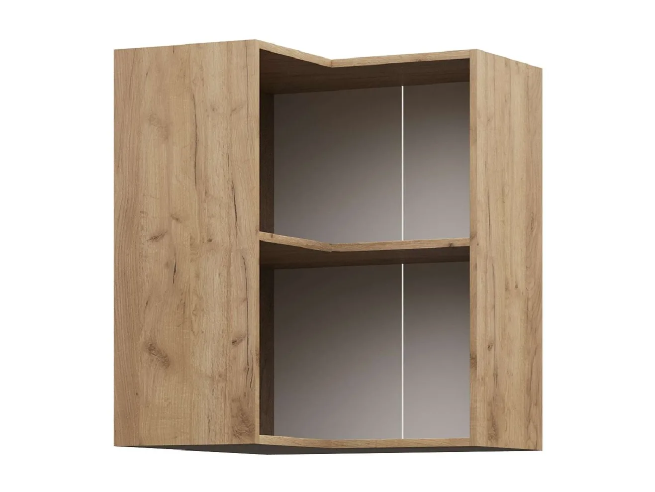 Шкаф навесной Призма угловой пенал 600х720х600 арт. 1379429