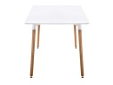 Table 120 white / wood Стол деревянный арт. 867409
