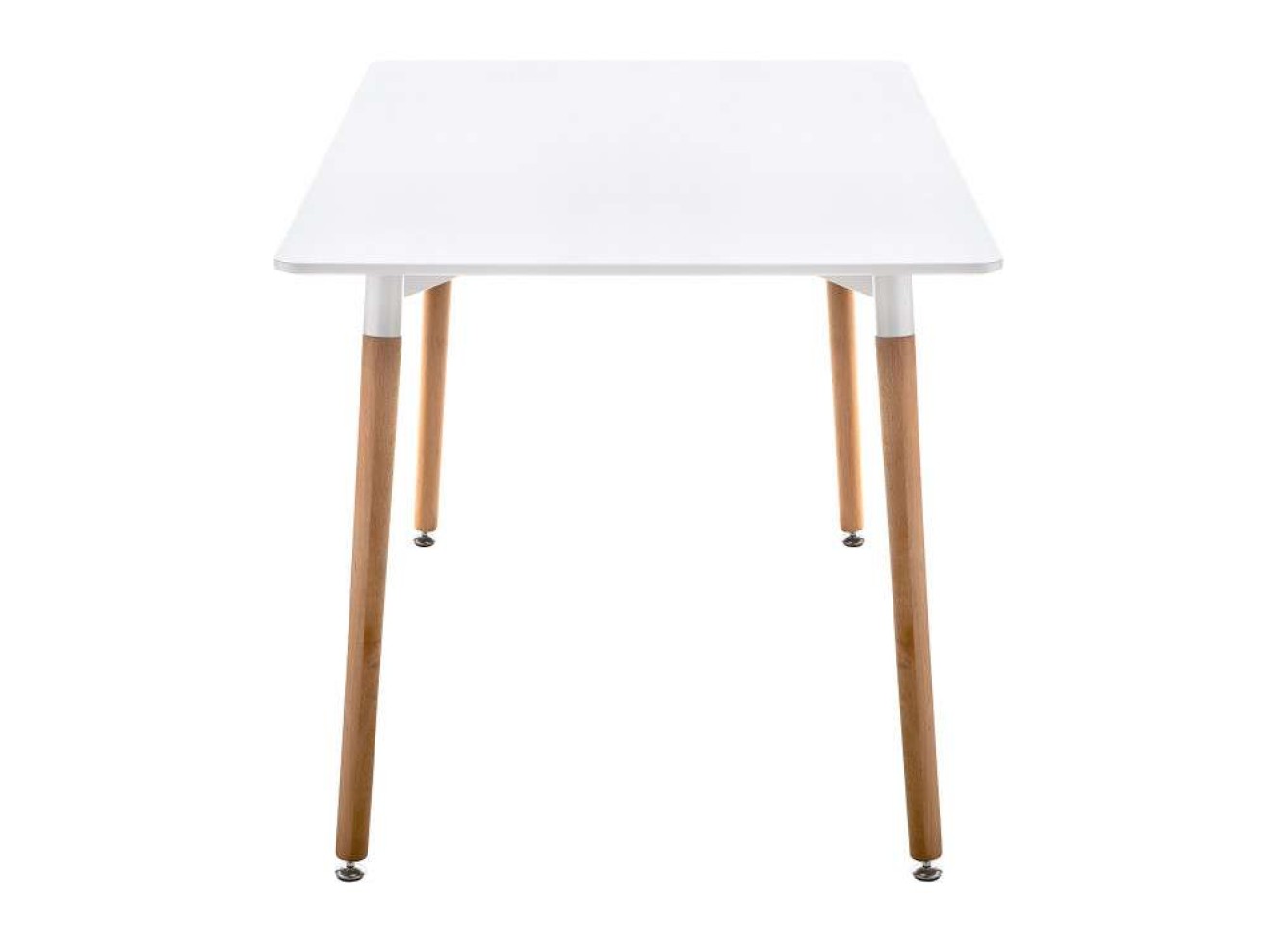 Table 120 white / wood Стол деревянный арт. 867409