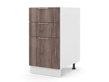 Шкаф напольный Каталея с 3-мя ящиками 400х820х476