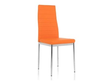на металлокаркасе DC2-001 orange Стул на металлокаркасе