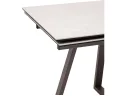 Стол обеденный STOOL GROUP Керас 120-180*80 Carmen light grey, подстолье коричневое арт. 1568399