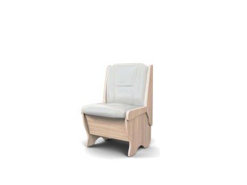 Скамья Лотос 550 ясень светлый/милк