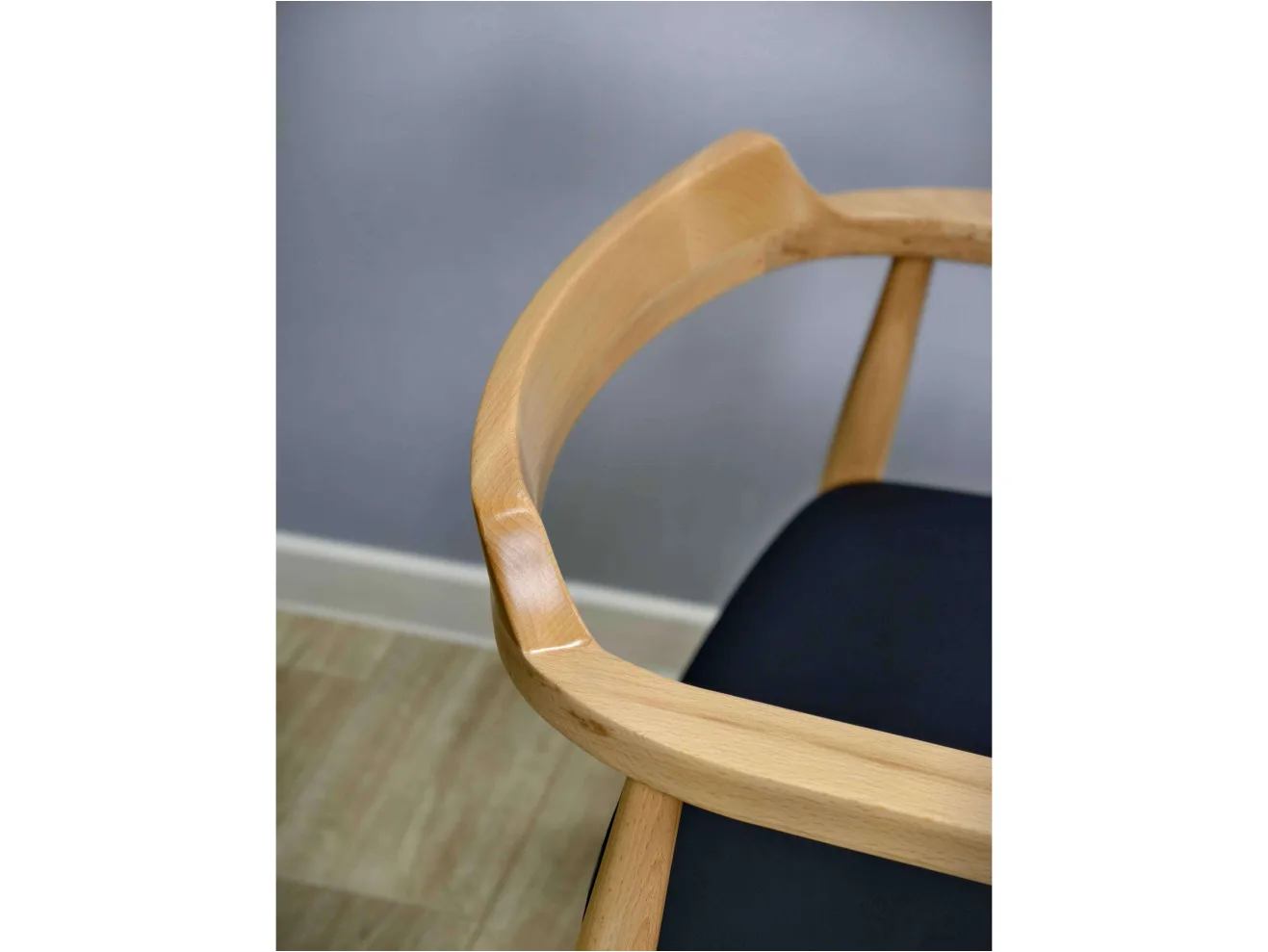 Стул Sheffilton SHT-S204 черный/прозрачный лак арт. 1367603