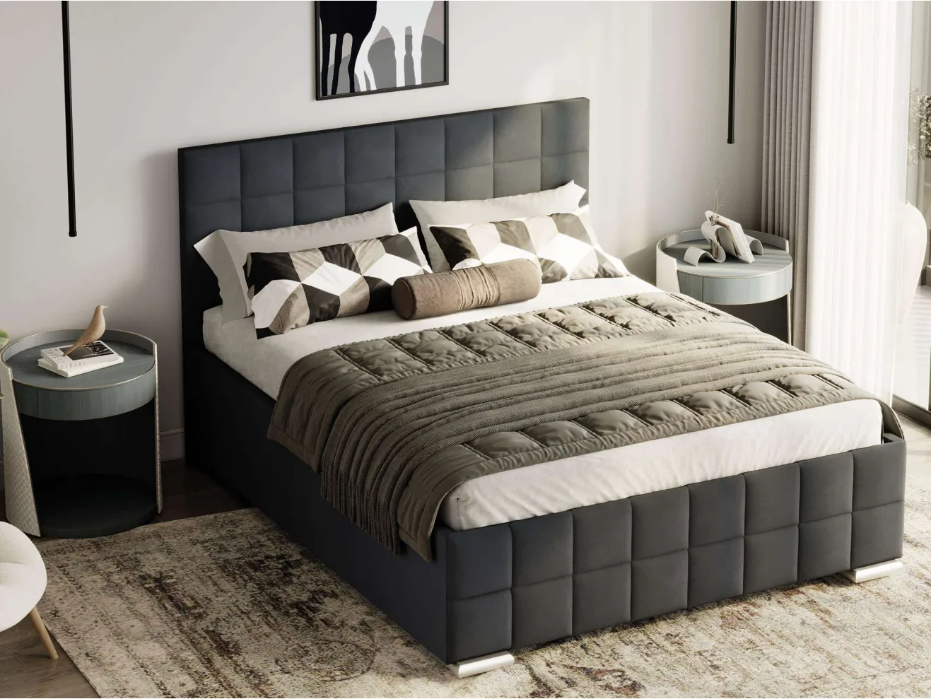 Кровать Патио 2 (140х200) с ПМ арт. 679655